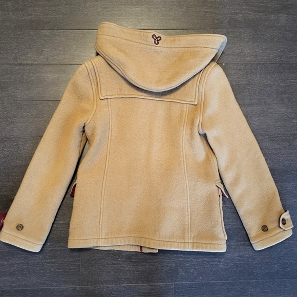 Aritzia TNA Wool Zipped Button Pea Duffle Coat Camel M - Picture 7 of 14